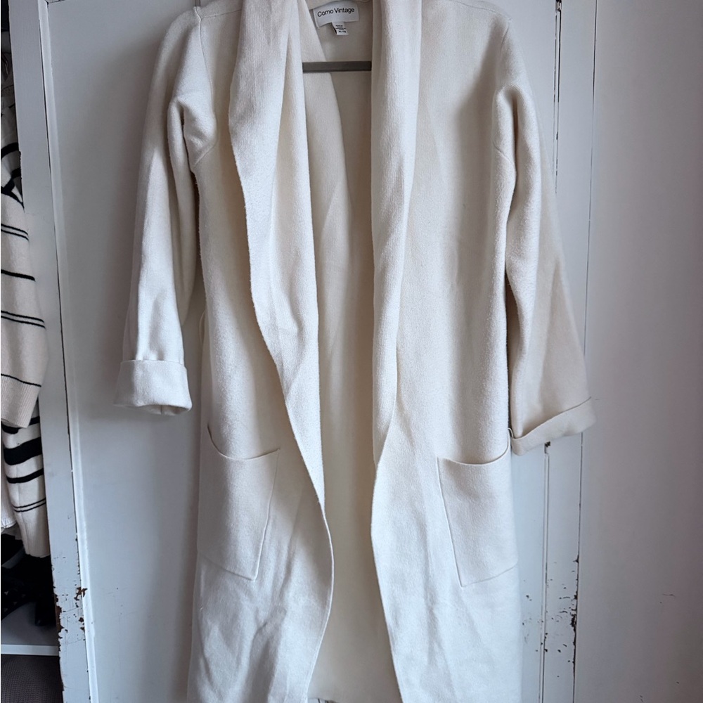 Como Vintage Cream Knit Cardigan